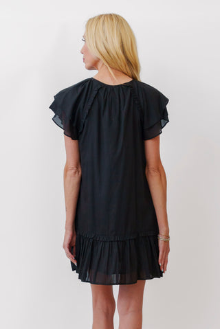 Elan Black Mini Dress