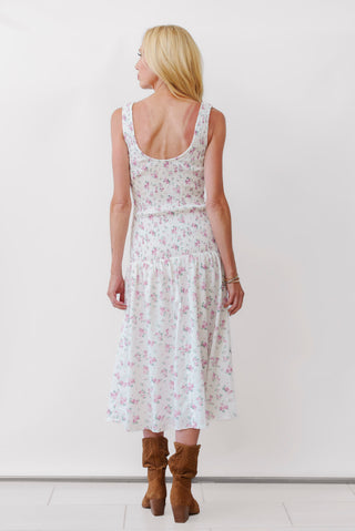 Baily Rose Drop Waist Smocked Dress