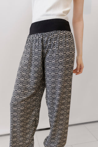 Apricot Ikat Joggers
