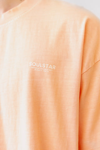 Soul Star Heavyweight Tee Peach