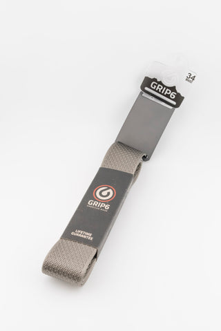 Grip 6 Slate Belt with Gunmetal Buckle