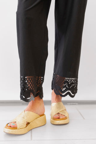 Rails Henrik Pant in Black