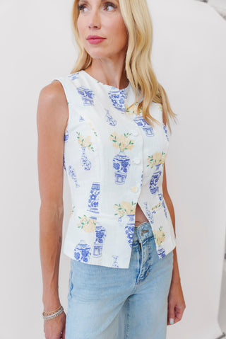 Baily Rose Vase Top