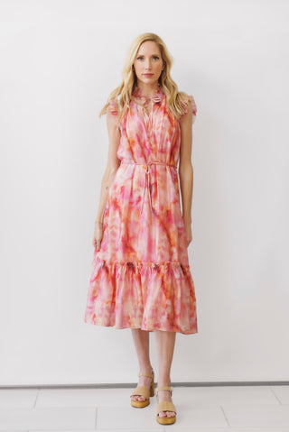 LUCY PARIS Anneliese Midi Dress