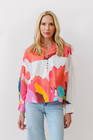 Crosby Bryleigh Top Bold Bloom