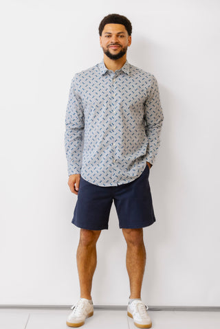 Ben Sherman Linear Print Shirt
