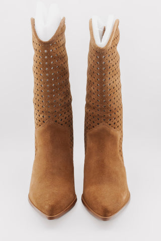 Suede upper with manmade sole