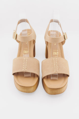 SEYCHELLES City Scape Suede Platforms
