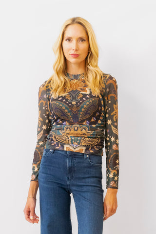 FARM Rio Jaipur Tulle Blouse