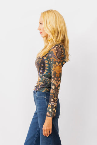 FARM Rio Jaipur Tulle Blouse