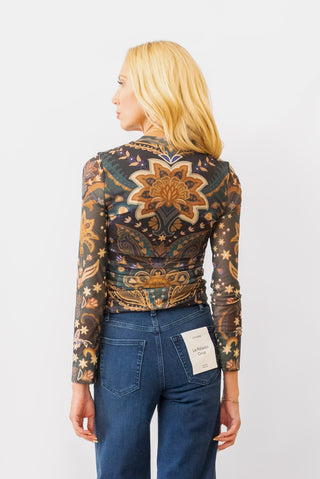 FARM Rio Jaipur Tulle Blouse