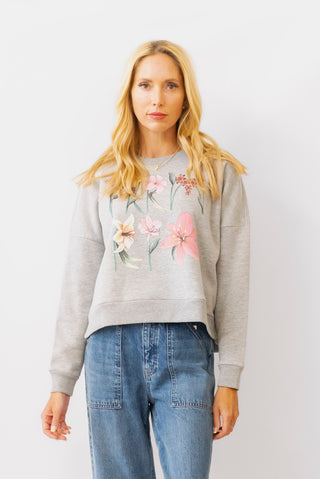 Farm Rio Flowers Sweatshirt