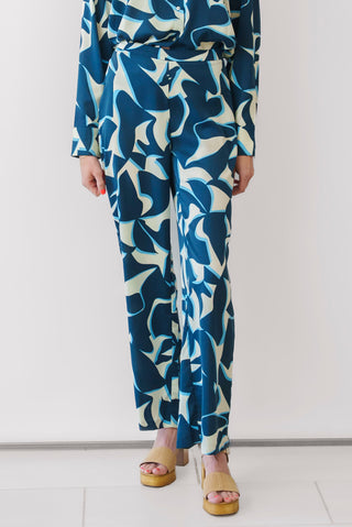 LUCY PARIS Rue Satin Pants