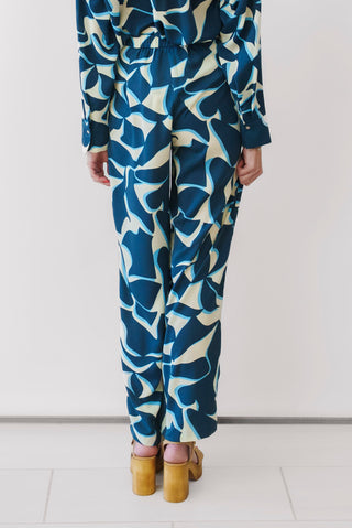 LUCY PARIS Rue Satin Pants