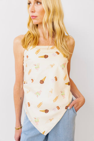 B Rose Sweet Treat Bandana Top