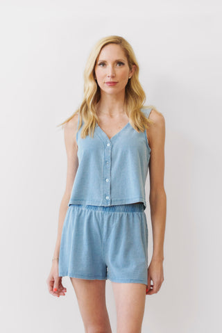 Z SUPPLY Scout Jersey Denim Short