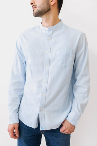 UnTuckit Sanders Cotton Linen Shirt