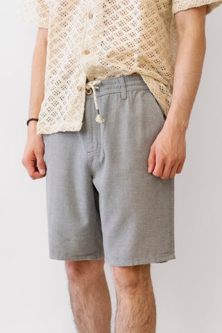 Projek Raw Linen Short in Sage