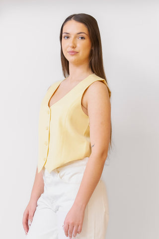 ANO Butter Yellow Vest