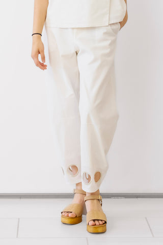 Crosby Bernie Pants in White