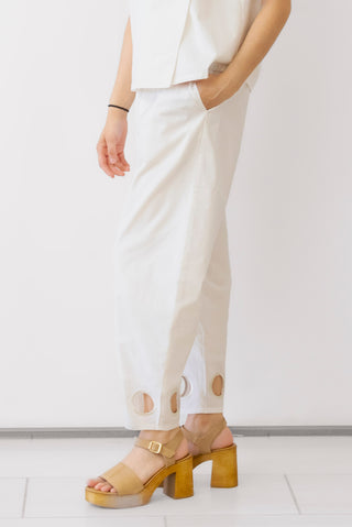 Crosby Bernie Pants in White