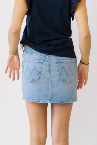 MOTHER Vagabond Mini Skirt in Tune in Tune Out