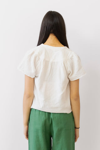 Rails Sayer Notch Neck Top