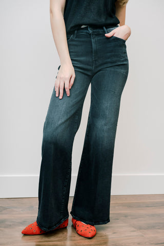 MOTHER Lil Hustler Roller Sneak Jeans
