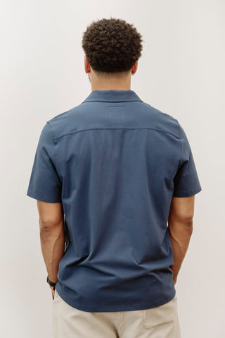 RAILS Flint Navy Button Up