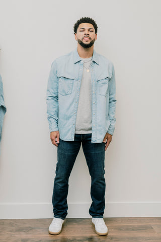 JOES Wayne Denim Western Shirt