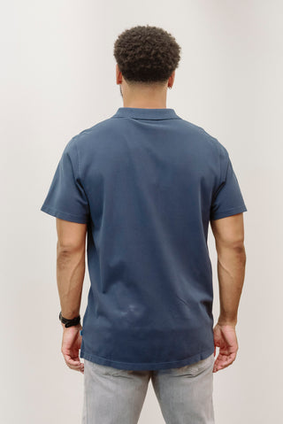 Scotch & Soda Garment-Dyed Pique Relaxed Polo