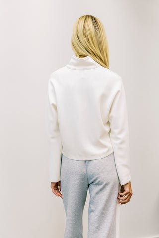 P CILL Modal Quarter Zip Up Jacket