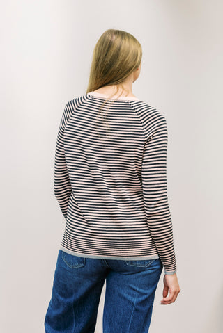 ZAKET & PLOVER Striped Crew Sweater