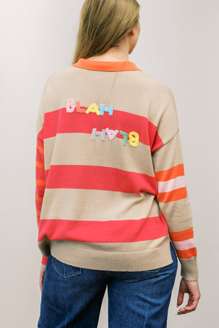 ZAKET & PLOVER Blah Blah Rugby Top