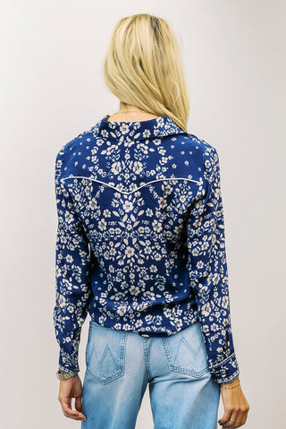 GILNER FARRAR Florence Mystic Meadow Blouse