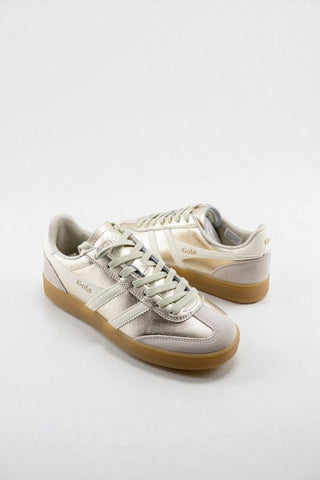 GOLA Viper Metallic Gold/White Sneakers