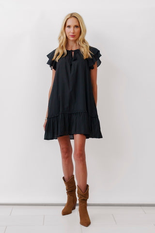 Elan Black Mini Dress