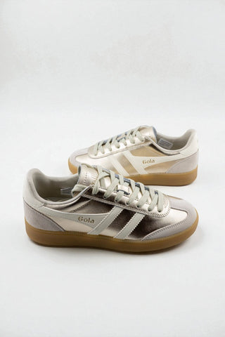 GOLA Viper Metallic Gold/White Sneakers