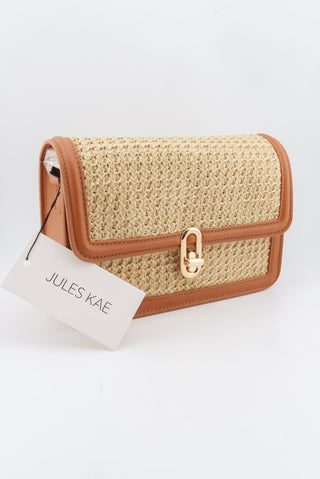 JULES KAE Mia Natural Straw Bag