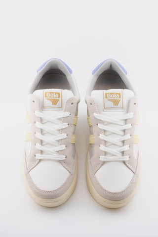 Gola Superslam Blaze in Silver/Lemon/Lavender