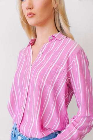 Rails Gaia Top in Berry Stripe