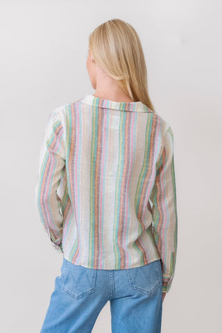 Rails Elm Top in Palais Stripe