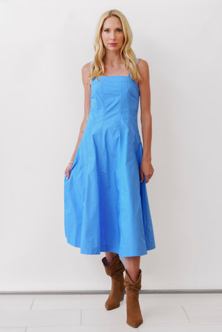 FRNCH Alreda Dress Blue