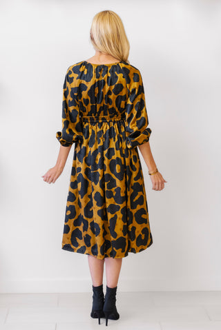 CROSBY Holland Dress in Leopard