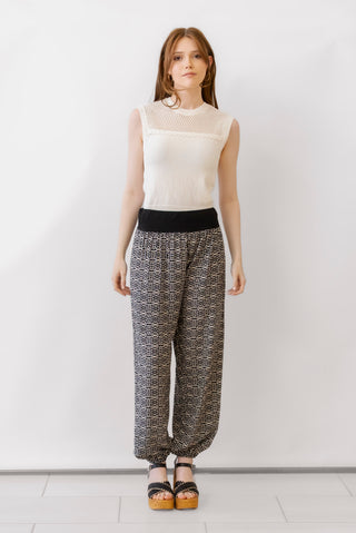 Apricot Ikat Joggers