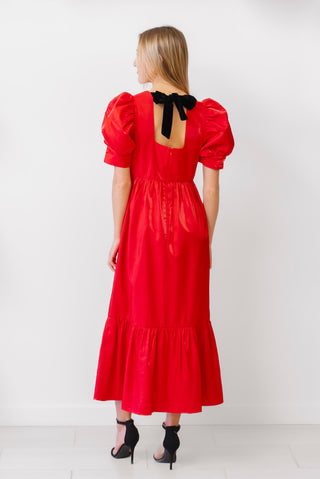 Crosby Laney Dress in Razzle Red