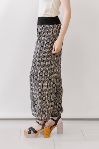 Apricot Ikat Joggers