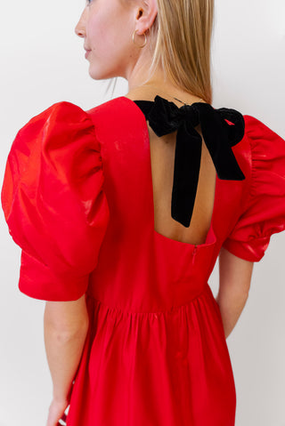 Crosby Laney Dress in Razzle Red