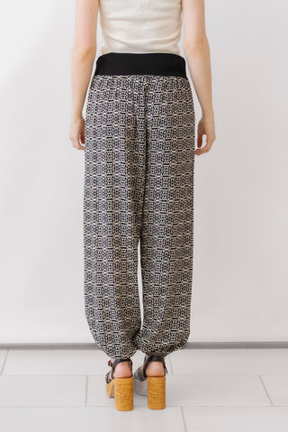 Apricot Ikat Joggers