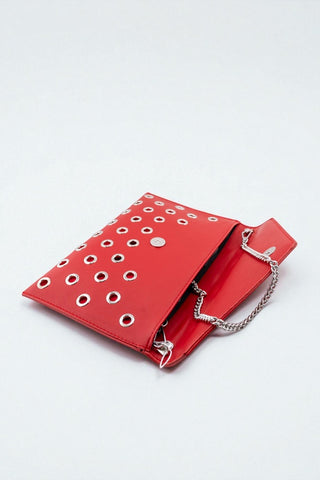 MODA Ramona Gromet Crossbody Bag